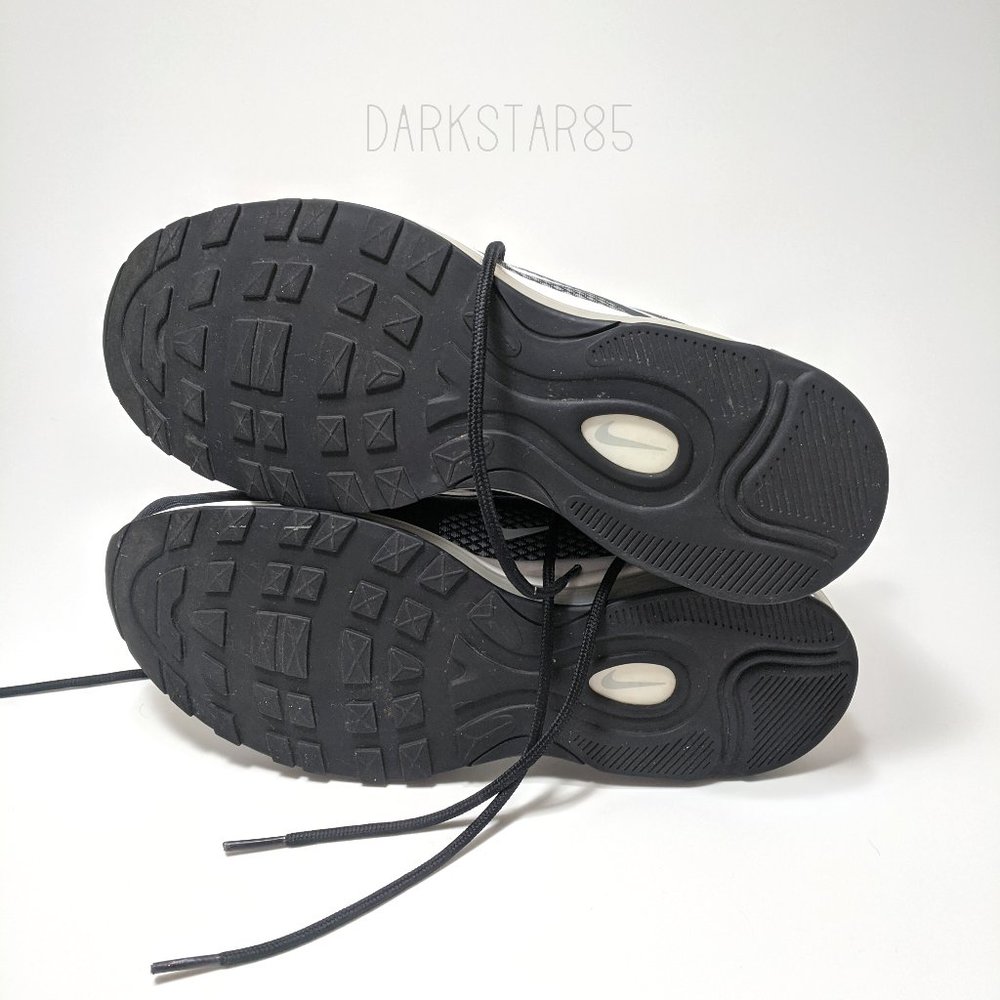 Nike Air Max 97 Black, White, Pure Platinum, & Anthracite Men's Sneakers 2017 - Picture 10 of 10